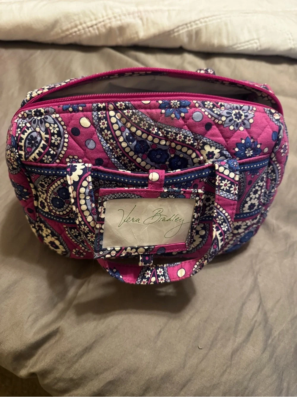 Vera Bradley Travel Cosmetic Bag